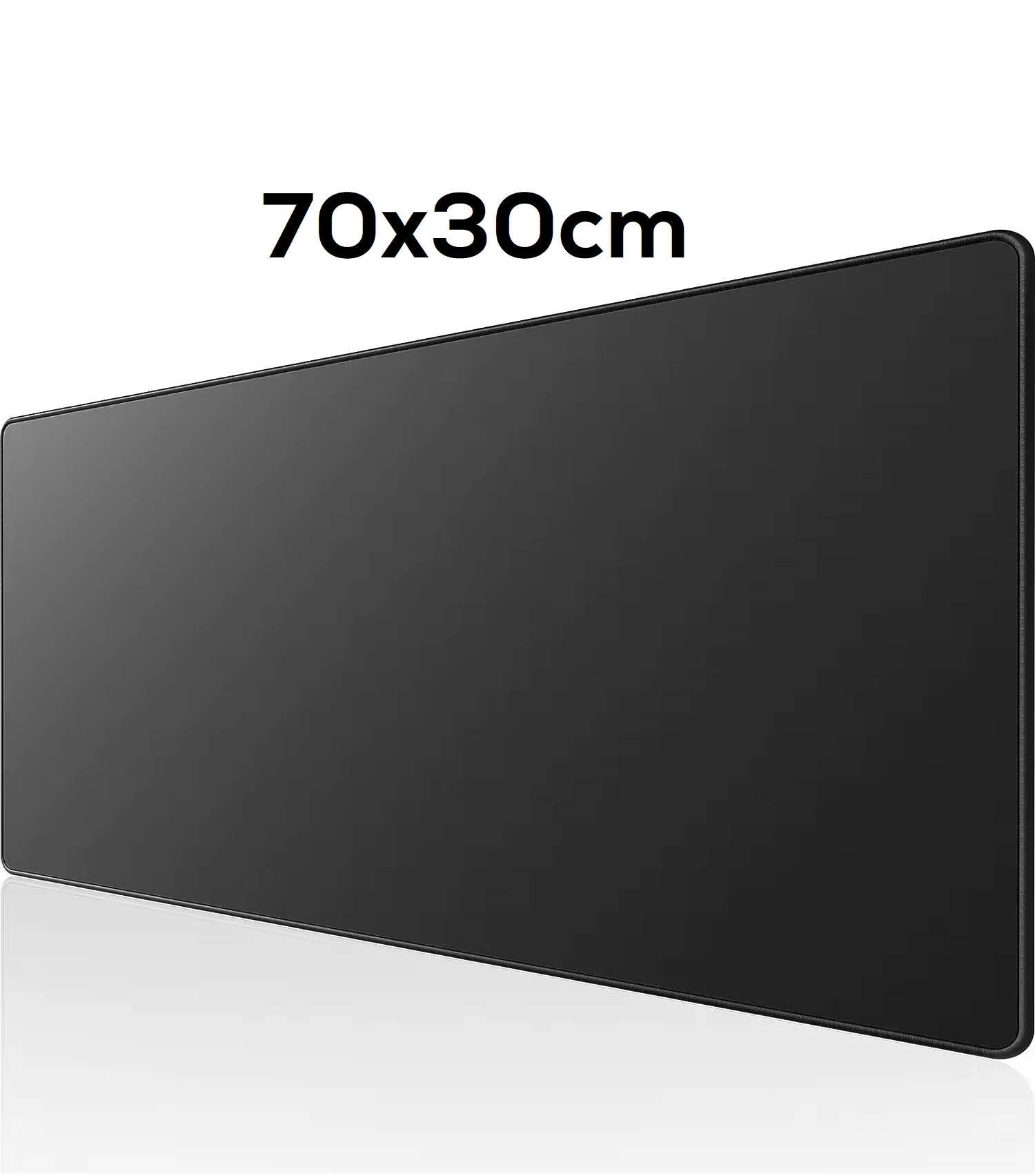 UMUT 70x30cm Siyah Kaymaz Mouse Pad Dikişli Kenar