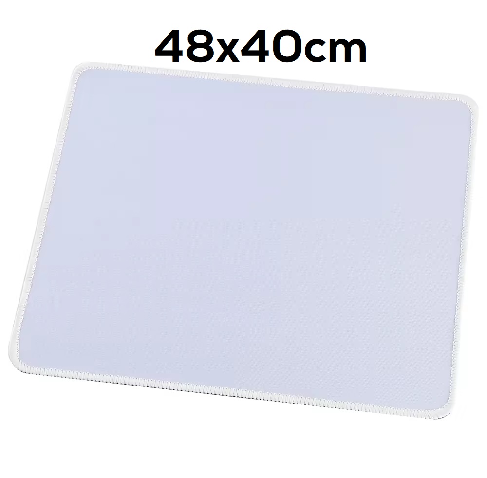 Deixy Beyaz Mousepad 48x40cm Süblimasyon Baskıya Uygun