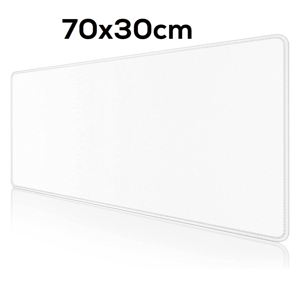 Deixy Beyaz Mousepad 70x30cm Süblimasyon Baskıya Uygun