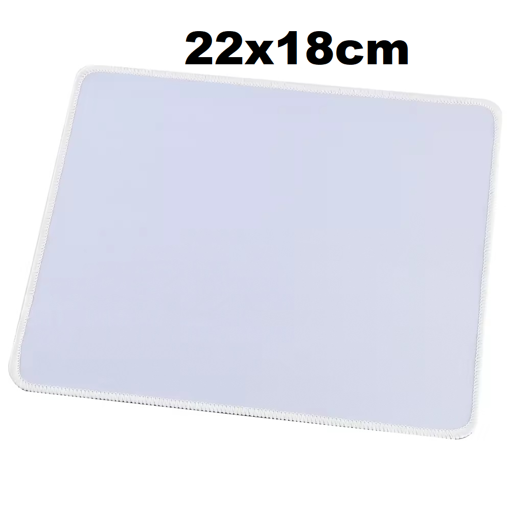 Deixy Beyaz Mousepad 22x18cm Süblimasyon Baskıya Uygun